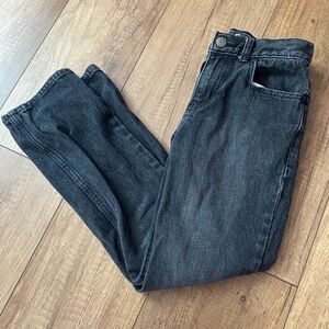 Boys Cat and Jack grey relaxed straight leg jeans gently worn size 8